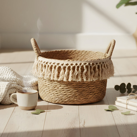 Straw Basket Large